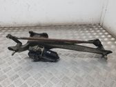 Front wiper linkage and motor