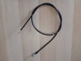 Engine bonnet/hood lock release cable