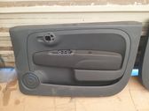 Front door card panel trim