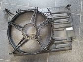Radiator cooling fan shroud