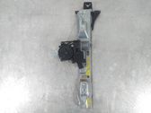 Rear door window regulator with motor