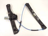 Front door manual window regulator