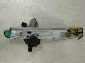 Rear door window regulator with motor
