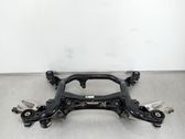 Rear axle beam with reductor