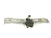 Rear window lifting mechanism without motor