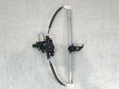 Rear window lifting mechanism without motor