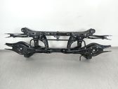 Rear axle beam with reductor