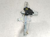 Rear door window regulator with motor