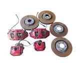 Brake discs and calipers set