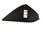 Dashboard side end trim