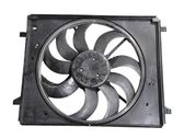 Radiator cooling fan shroud