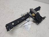 Rear door window regulator with motor