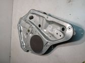 Rear window lifting mechanism without motor