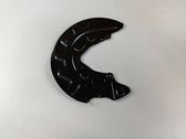 Front brake disc dust cover plate