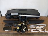 Airbag set with panel