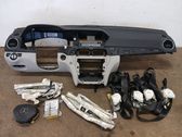 Airbag set with panel