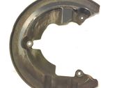 Front brake disc dust cover plate