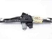 Rear door manual window regulator