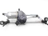 Front wiper linkage and motor