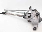 Front wiper linkage and motor