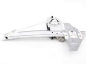 Rear door manual window regulator
