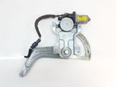 Rear door window regulator with motor