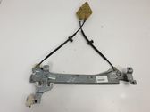 Rear door window regulator with motor