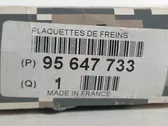 Plaquettes de frein arrière