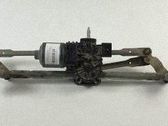 Tringlerie et moteur d'essuie-glace avant