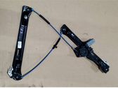 Front window lifting mechanism without motor