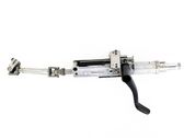Steering wheel axle
