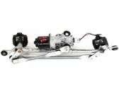 Front wiper linkage and motor
