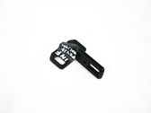 Loading door lock loop/hook striker