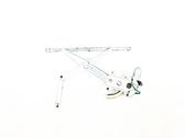 Front door window regulator with motor