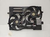 Radiator cooling fan shroud