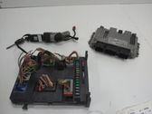 Juego de cerradura y set ECU del motor