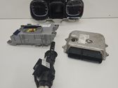 Juego de cerradura y set ECU del motor