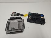 Juego de cerradura y set ECU del motor