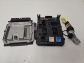 Juego de cerradura y set ECU del motor