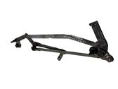 Front wiper linkage and motor