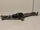 Front wiper linkage and motor