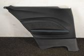 Rear door card panel trim