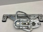 Rear window lifting mechanism without motor