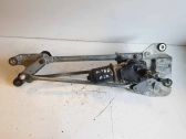 Front wiper linkage and motor