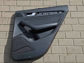 Front door card panel trim