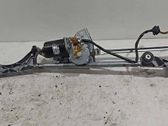 Front wiper linkage and motor