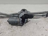 Front wiper linkage and motor