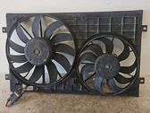 Electric radiator cooling fan