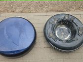 Spare wheel mounting bracket