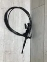 Fuel cap flap release cable